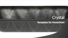  Presentation with container - Beautiful slides featuring empty foam food container backdrop and a dark gray colored foreground