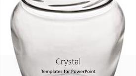  Presentation with paths - Presentation theme having empty glass can file contains clipping paths background and a light gray colored foreground