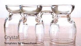  Presentation with tequila - Beautiful slides featuring empty-glass-of-tequila backdrop and a soft green colored foreground