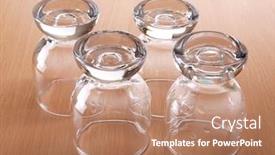  Presentation with tequila - Colorful slide deck enhanced with empty-glass-of-tequila backdrop and a coral colored foreground