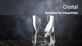  Presentation with cyber crime code on dark - Presentation theme enhanced with empty glass on dark background background and a gray colored foreground