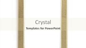  Presentation with gold frame - Beautiful slide deck featuring empty-gold-rectanglular-frame-isolated backdrop and a lemonade colored foreground