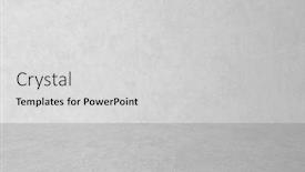  Presentation with plaster - Beautiful PPT theme featuring empty-gray-interior-with-concrete backdrop and a light gray colored foreground