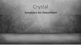  Presentation with concrete - Presentation design enhanced with empty-grey-concrete-floor background and a  colored foreground