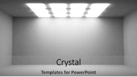  Presentation with interior - Amazing PPT theme having empty interior room used backdrop and a light gray colored foreground