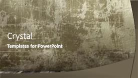  Presentation with concrete wall grunge concrete - Presentation theme consisting of empty-interior-scene-with-stucco background and a  colored foreground