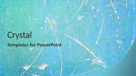  Presentation with abstract orange color wave design - Amazing slides having empty material textures abstract design backdrop and a light blue colored foreground