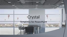  Presentation with meetings - Slides having empty meetings - modern office design background and a light gray colored foreground