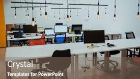  Presentation with creative - PPT theme consisting of empty-no-people-open-space background and a violet colored foreground