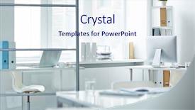  Presentation with history empty tomb of jesus - Colorful theme enhanced with empty office backdrop and a sky blue colored foreground