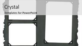  Presentation with album page - Amazing presentation having an old album isolated backdrop and a light gray colored foreground