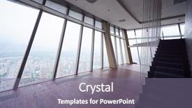  Presentation with bright - Audience pleasing presentation design consisting of penhouse - empty penthouse modern bright duplex backdrop and a gray colored foreground