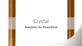  Presentation with picture frame - Theme consisting of empty-picture-frame-on-blank background and a white colored foreground