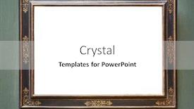  Presentation with picture frame - Slide deck enhanced with empty-picture-frame background and a white colored foreground