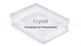  Presentation with packaging plastic - Slides consisting of empty-retail-transparent-plastic-packaging background and a white colored foreground