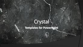  Presentation with dark - PPT theme with empty room - dark grunge interior background and a dark gray colored foreground