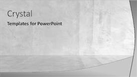  Presentation with concrete - Presentation theme consisting of empty-room-with-concrete-wall and a light gray colored foreground