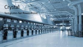  Presentation with 80s era neon lights sign - PPT layouts enhanced with vintage photo camera and photo film rolls well organized over dark blue background above view background and a dark gray colored foreground