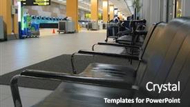  Presentation with airport - Amazing PPT layouts having red basebll cap shot backdrop and a lemonade colored foreground