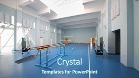  Presentation with middle school - Cool new slide deck with vintage lamps in a restaurantconcept of interior with lights backdrop and a tawny brown colored foreground