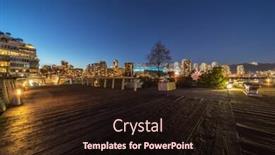  Presentation with vancouver - Slide set consisting of empty-space-of-vancouver background and a wine colored foreground