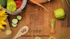  Presentation with space - Presentation consisting of empty-space-wooden-background background and a gold colored foreground