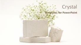  Presentation with oot platform - PPT theme enhanced with empty-stack-of-stones background and a cream colored foreground