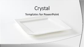  Presentation with square - PPT theme enhanced with empty white square plate background and a white colored foreground