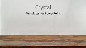  Presentation with coffee shop - PPT layouts enhanced with empty-wood-table-in-coffee background and a  colored foreground