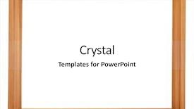  Presentation with cedar - Presentation enhanced with empty wooden cedar picture frame background and a white colored foreground