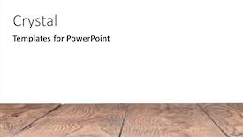  Presentation with creativity - Theme featuring empty-wooden-deck-table-against background and a white colored foreground