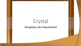  Presentation with picture frame - Slide deck enhanced with empty-wooden-picture-frame background and a white colored foreground