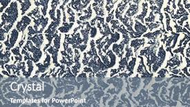  Presentation with abstract swirl - Amazing presentation theme having enamelled metal in blue backdrop and a gray colored foreground