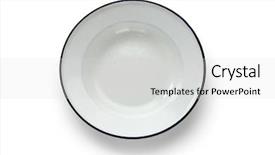  Presentation with enamel - Presentation theme featuring enamel plate background and a light gray colored foreground