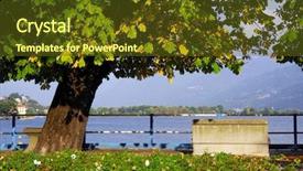  Presentation with europe - Colorful slides enhanced with enbankment - iseo lake in italy europe backdrop and a  colored foreground