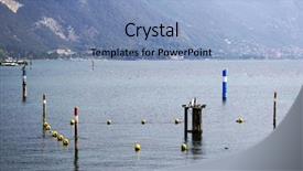  Presentation with europe - Presentation design featuring enbankment - iseo lake italy europe background and a  colored foreground