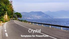  Presentation with europe - Cool new theme with enbankment - iseo lake italy europe backdrop and a  colored foreground