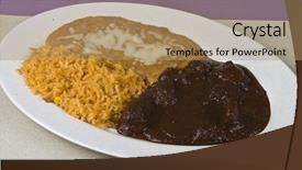  Presentation with grilled - Colorful theme enhanced with enchiladas - healthy mexican meal grilled beef backdrop and a  colored foreground