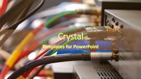  Presentation with movie theater - Theme featuring end home movie theater cable background and a coral colored foreground