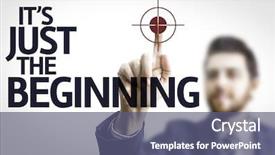  Presentation with life - Colorful presentation theme enhanced with portrait of young couple posing in studio man holding girl by the hand smiling looking at camera girl gesturing thumbs up showing world peace isolated on white background backdrop and a dark gray colored foreground.