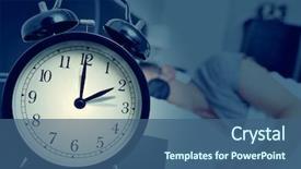  Presentation with alarm - Audience pleasing slide deck consisting of end of the summer time backdrop and a ocean colored foreground