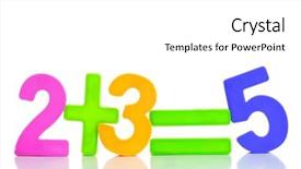  Presentation with equation - PPT layouts enhanced with business ethics and businessman drawing background and a black colored foreground