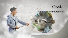  Presentation with ecology - Cool new theme with job team join work hiring backdrop and a light gray colored foreground