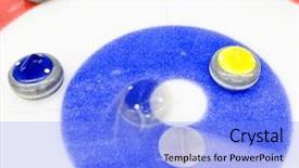  Presentation with curling - Beautiful slides featuring ending slide - blue stone taking the house backdrop and a light blue colored foreground