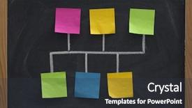  Presentation with bus - Beautiful presentation design featuring endpoint - model of distributed bus backdrop and a  colored foreground
