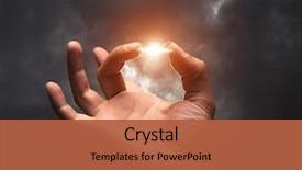  Presentation with lightning - PPT layouts having energy - lightning between two fingers background and a red colored foreground