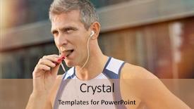  Presentation with energy bar - PPT layouts enhanced with energy bar of chocolate background and a coral colored foreground