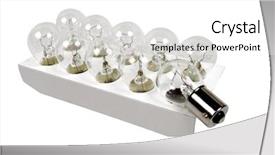  Presentation with automotive - Slides having energy bus - automotive light background and a white colored foreground