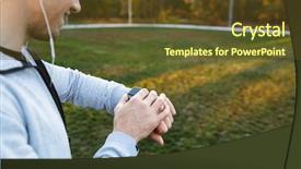  Presentation with crops - Slide set consisting of energy crops - cropped image of a handsome background and a tawny brown colored foreground
