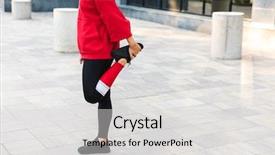  Presentation with crops - Audience pleasing slides consisting of energy crops - cropped image of a young backdrop and a  colored foreground